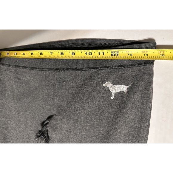 Pink Victoria’s Secret Gray Silver Skinny Sweatpants Size Small Vintage - Picture 9 of 12